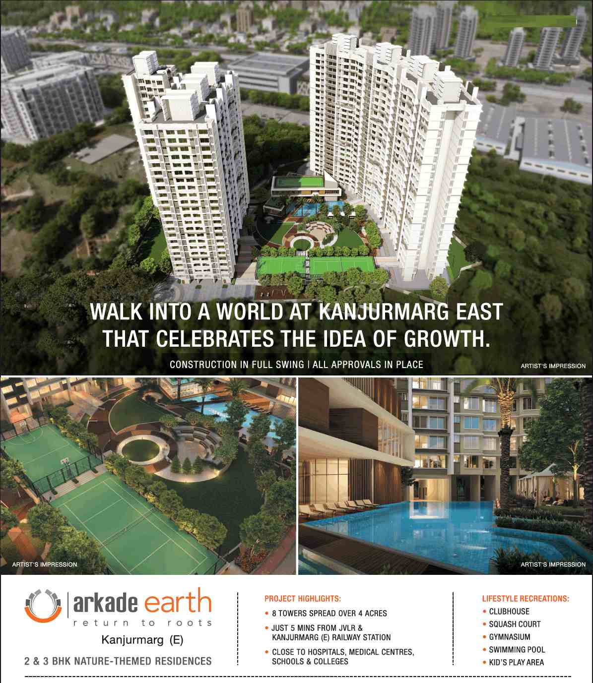 Walk into a world that celebrates the idea of growth at Arkade Earth in Mumbai Update
